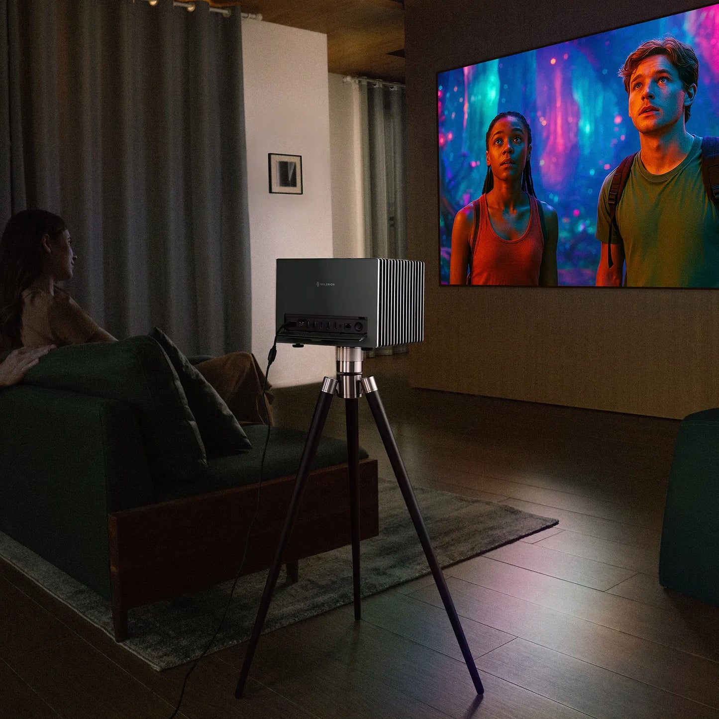 VisionMaster Pro2 + Outdoor-Leinwand und Zubehör-Bundle