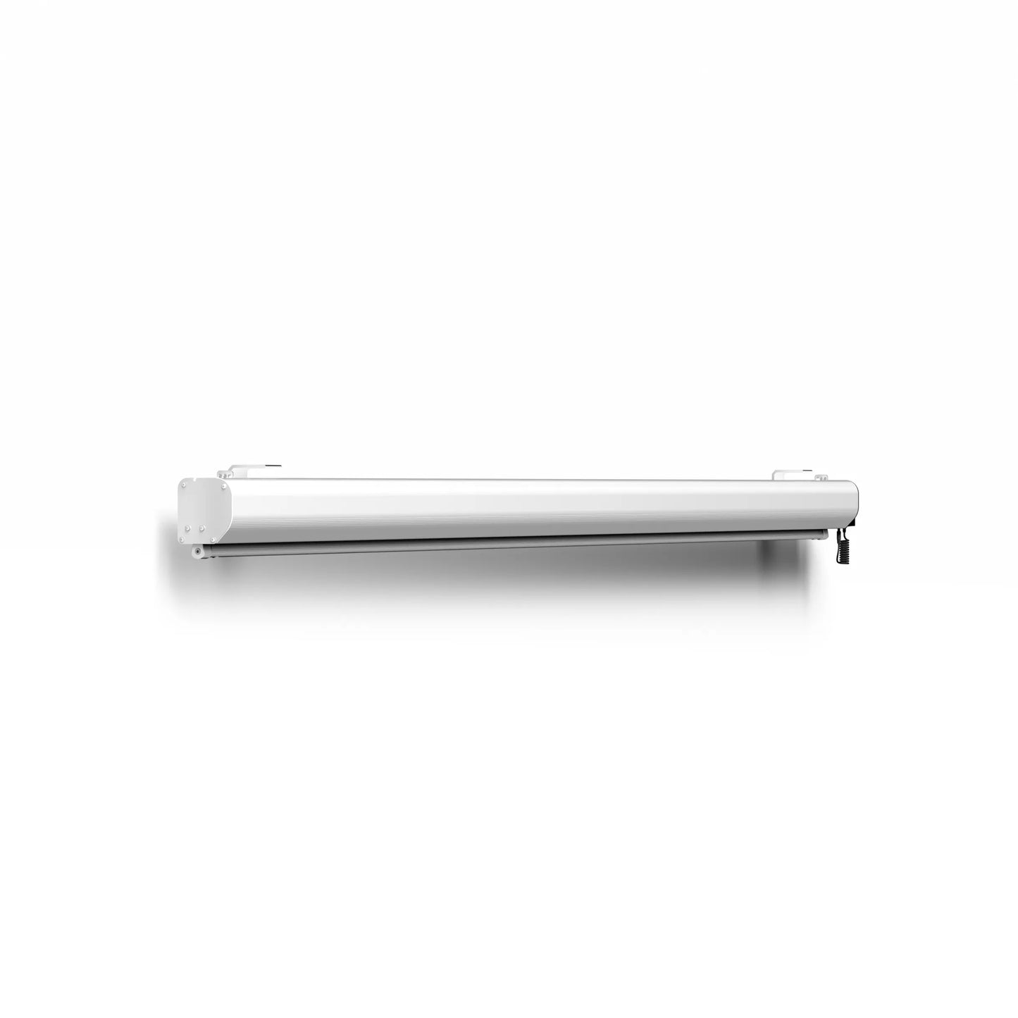 Valerion 120'' Wetterfeste Motorisierte Ausfahrbare Matte Weiß Leinwand für den Außenbereich