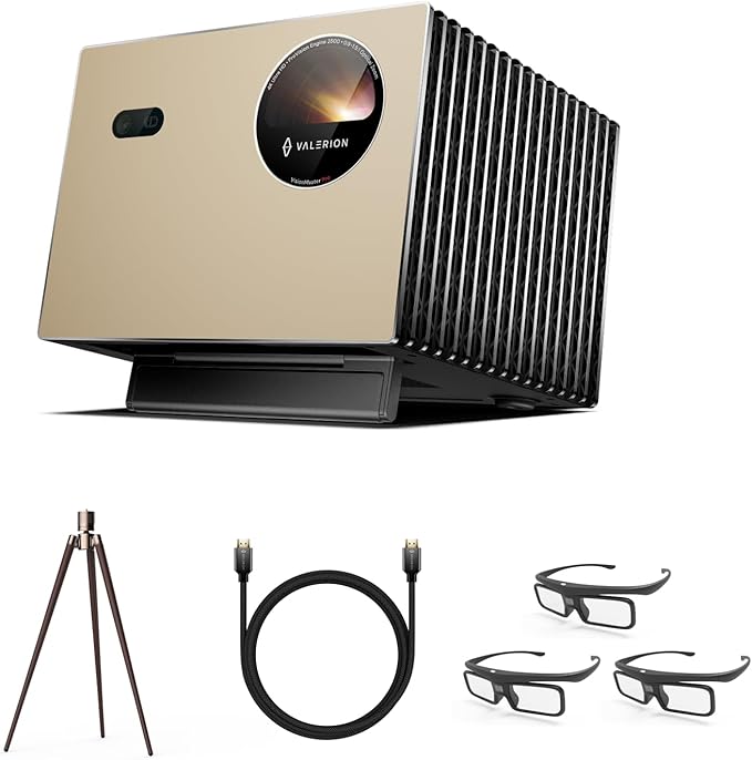 Valerion VisionMaster Pro2/Pro + Ständer + 3x 3D-Brillen + HDMI-Kabel(2m)