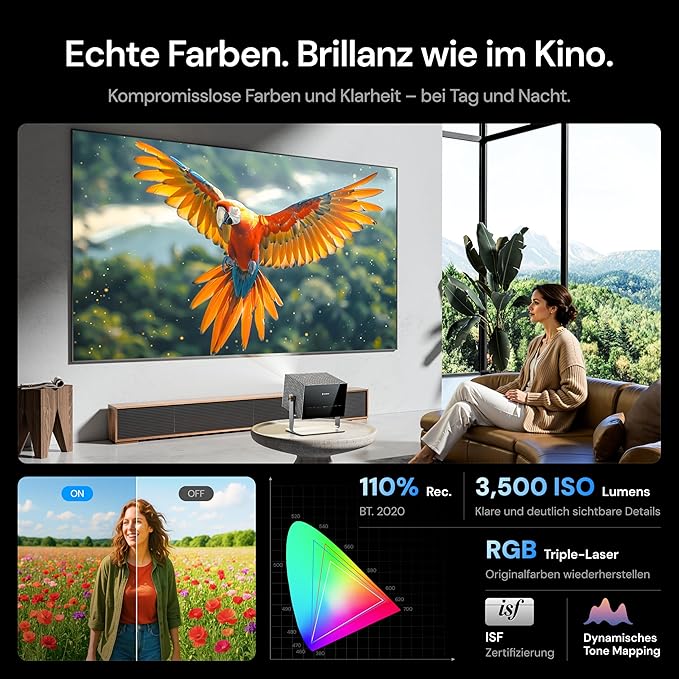 Ultimatives Kinoerlebnis – VisionMaster Max