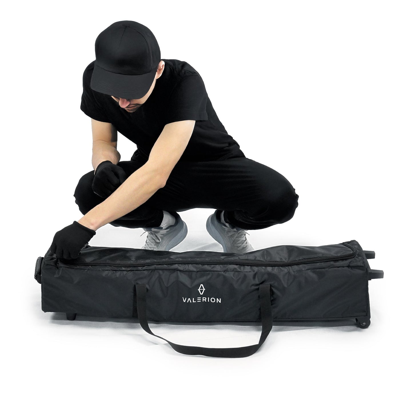 Valerion Outdoor Camping Tragbare Faltbare Matte Weiße Leinwand