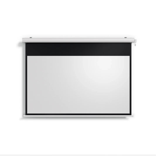 AWOL Valerion 120'' Wetterfeste Motorisierte Ausfahrbare Matte Weiß Leinwand für den Außenbereich
