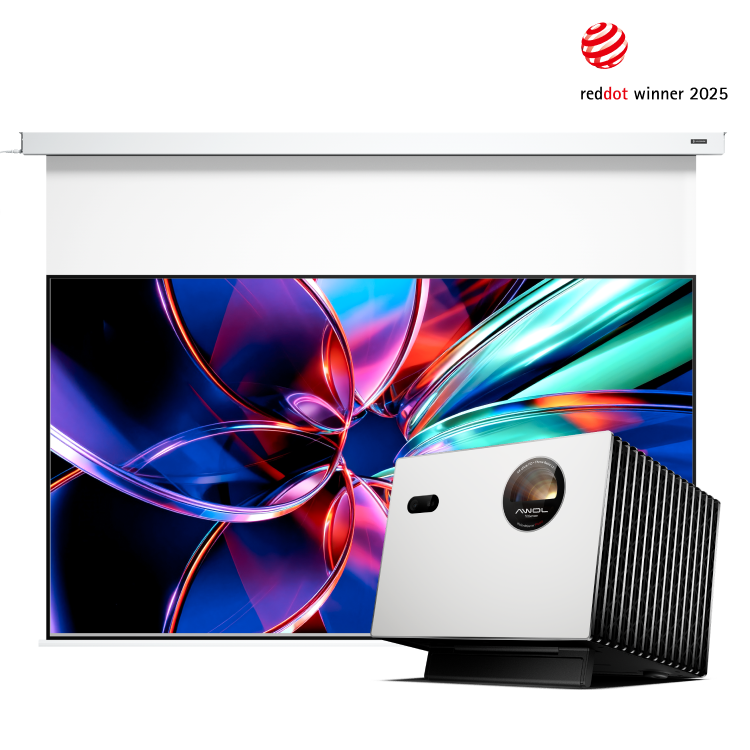 AWOL Valerion Plus 2 + PureVision Motorleinwand Bundle