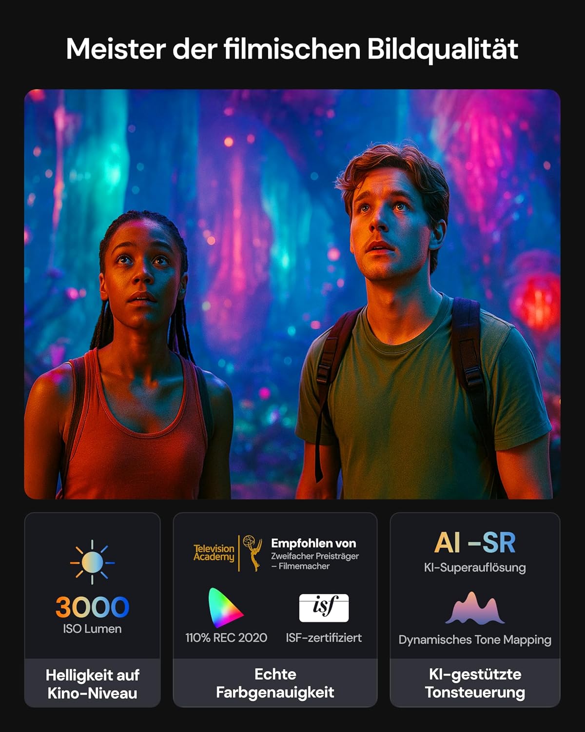 Valerion VisionMaster Pro2 & Pro | 4K RGB Triple Laser Projektor