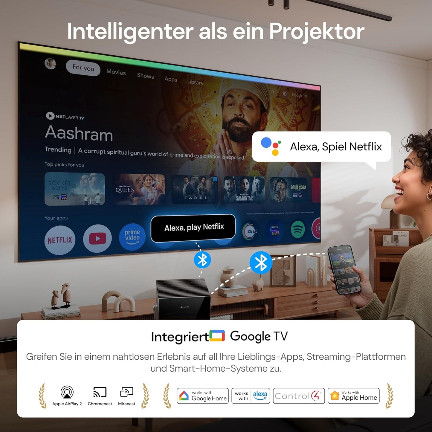 Ultimatives Kinoerlebnis – VisionMaster Max