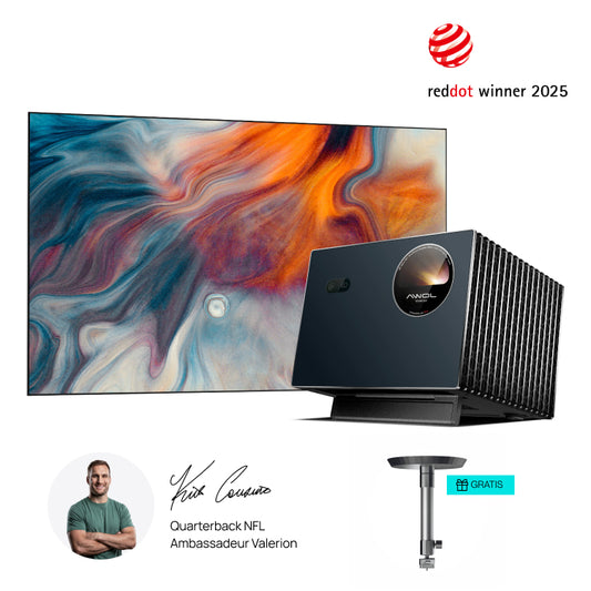 AWOL Valerion Pro + Mattweißer Bildschirm