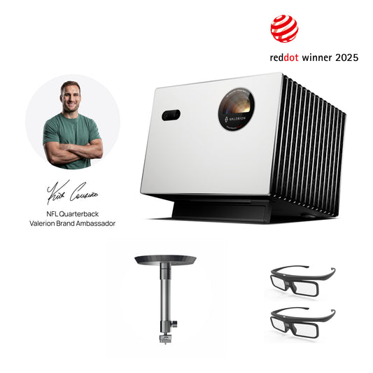 AWOL Valerion StreamMaster Plus 2 + Ständer + Valerion 3D-Brille (2er-Pack)