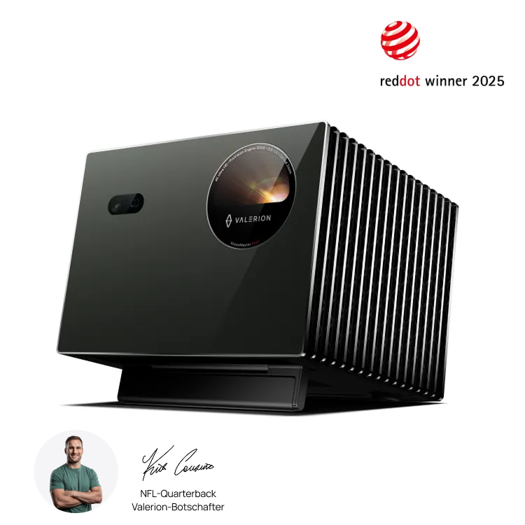 Valerion VisionMaster Pro2 & Pro | 4K RGB Triple Laser Projektor