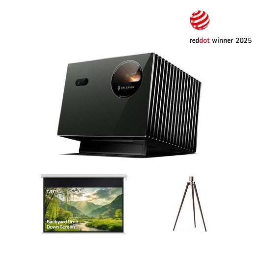 AWOL Valerion Pro 2 + Gartenleinwand + Ständer