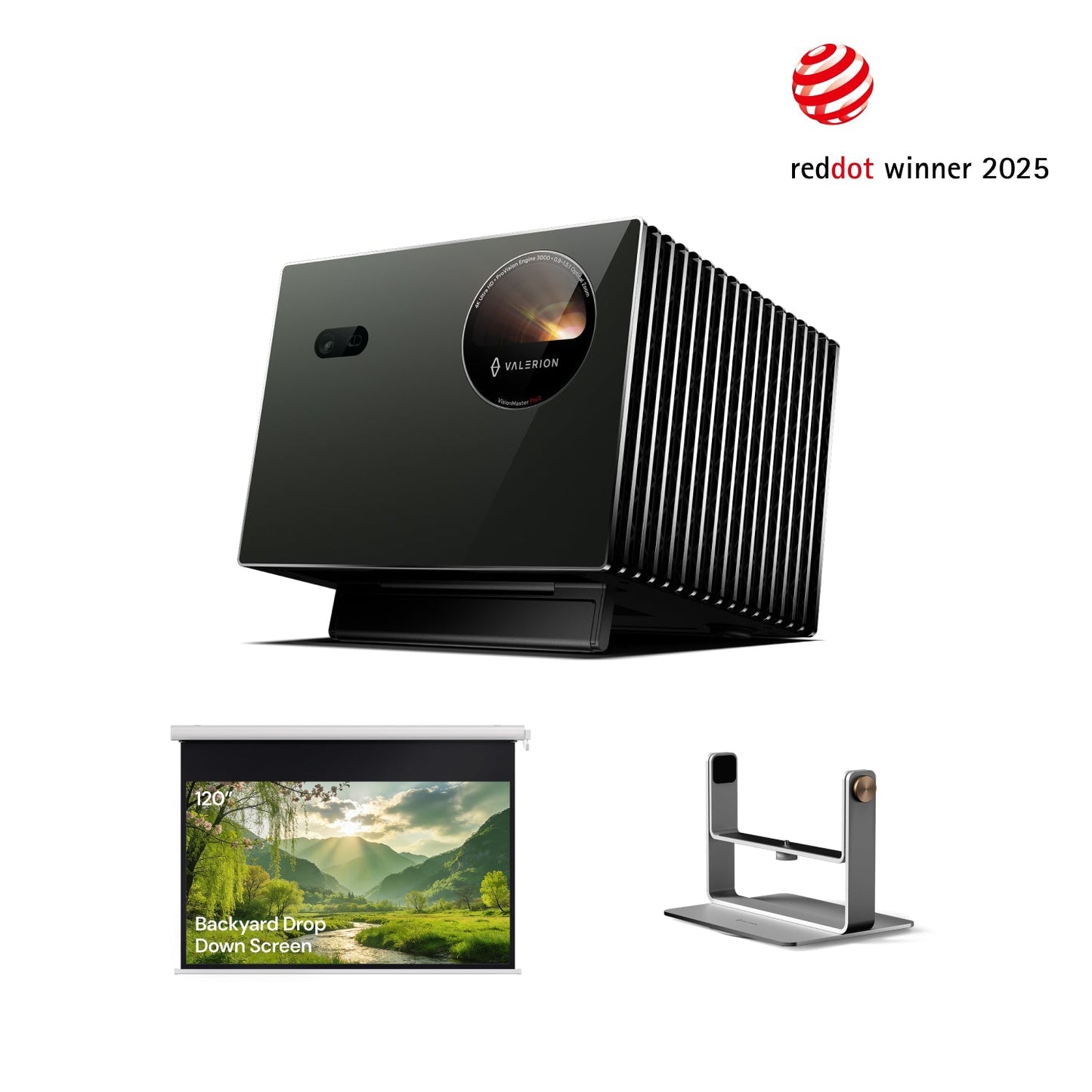 AWOL Valerion VisionMaster Pro2 + Backyard Drop Down Screen+Stand（DE€）