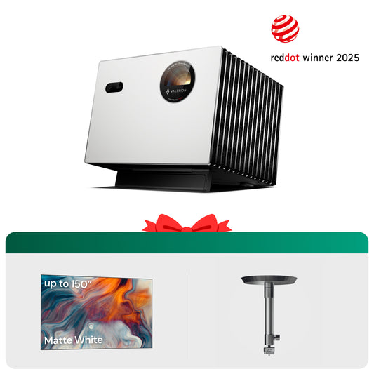 AWOL Valerion StreamMaster Plus 2 + Ständer + Mattweißer Bildschirm