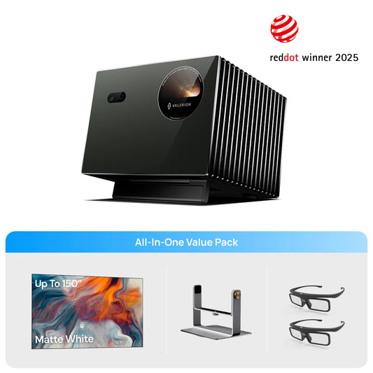 Pro2+Kostenlose weiße Leinwand & Gimbal-Stativ & 3D-Brille (EU & UK)